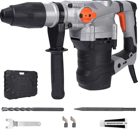 [Upgraded] 1-9/16" SDS-Max Heavy Duty Rotary Hammer Drill with ...