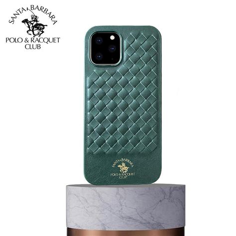 iPhone 13 Pro Max Ravel Series Genuine Santa Barbara Leather Case ...