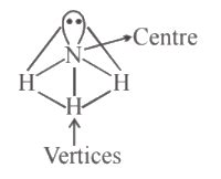 The geometry of NH3 molecule can be best described as