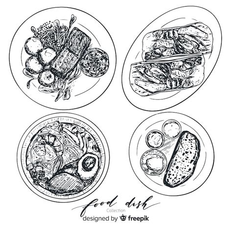 Food drawing Images - Free Download on Freepik