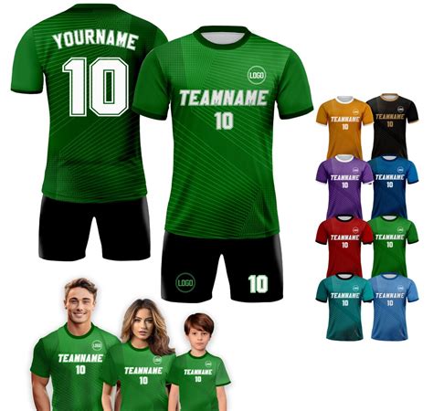 Custom Soccer Jersey for Men Women Youth Kid Team Uniform, Personalized ...