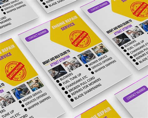 Image result for Small Engine Repair Flyer