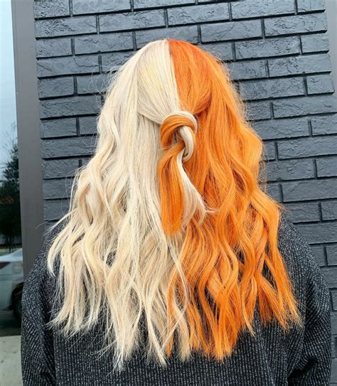 50+ Best Split Dye Hair Color Ideas And DIY Tutorial