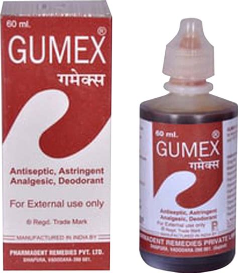 Gumex Mouth Paint 60ml: Uses, Side Effects, Price & Dosage | PharmEasy