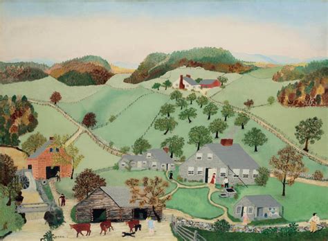 The Old Oaken Bucket in 1800 - Grandma Moses (Anna Mary Robertson ...
