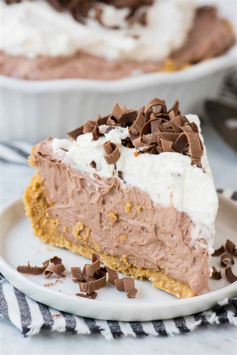 Chocolate Pudding Pie Graham Cracker Crust Jello at Mariam Oberg blog
