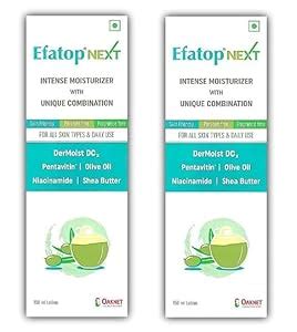 Buy Efatop Next Intensive Moisturizing Lotion - 150 ml, Pack Of 2 ...