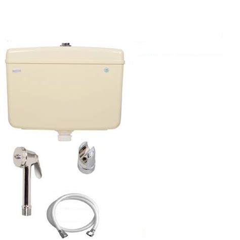 SHRUTI PVC Dual 9.Liter + 3.Liter Center Push Flushing Cistern Flush ...