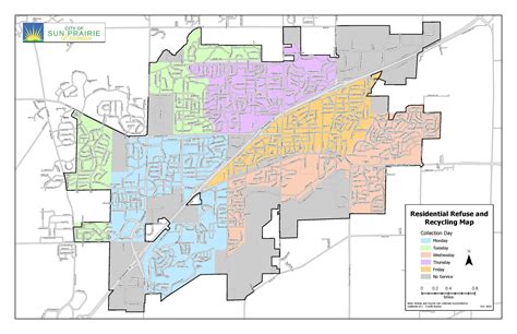 Refuse and Recycle Schedule 2024 | Sun Prairie, WI - Official Website
