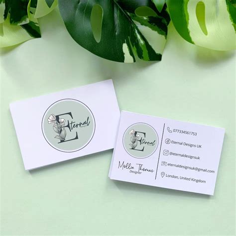 Image result for Etsy Business Card Examples