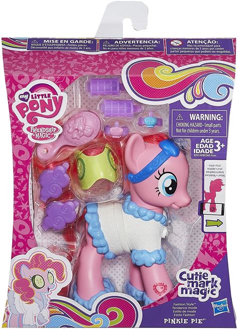 New My Little Pony Pinkie Pie Cutie Mark Magic Fashion Style Figure ...