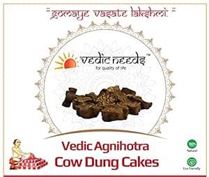 Buy Vedic Agnihotra Cow Dung Cakes Made of panchagavya Ingredients ...