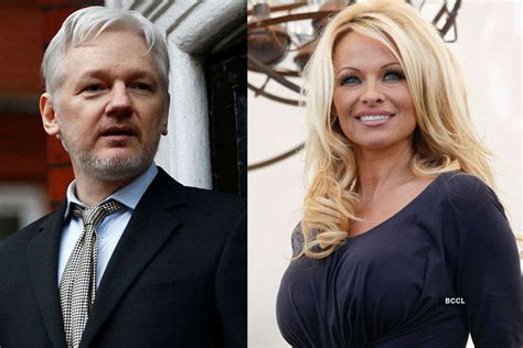 Pamela Anderson dating Wikileaks founder? Pics | Pamela Anderson dating ...