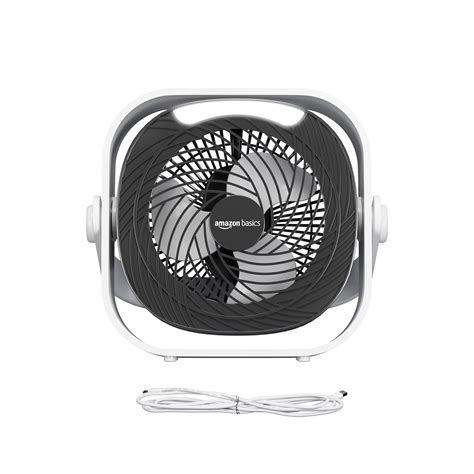amazon basics Mini Rechargeable Portable Fan with LED Lighting | USB ...