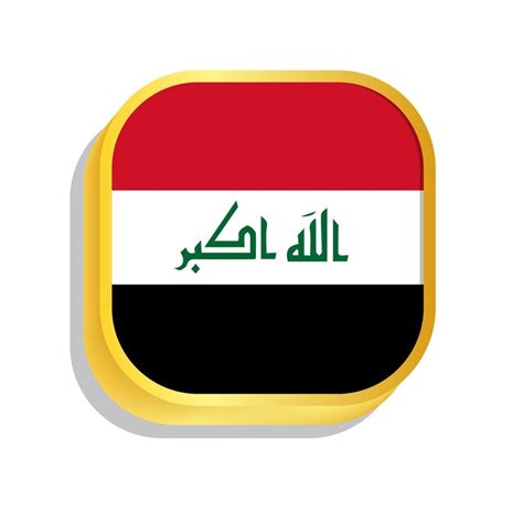 Drapeau du pays d'Irak | Vecteur Premium