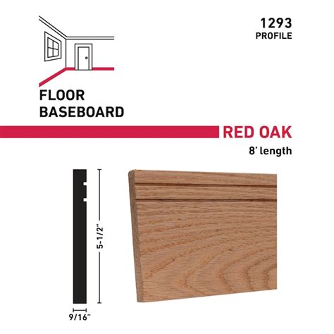 Ornamental Mouldings 9/16-in x 5-1/2-in x 7-ft 8-in Modern Unfinished ...