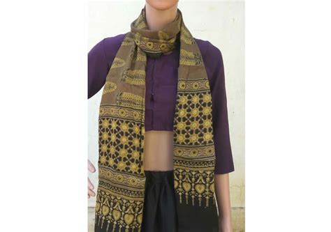 Ajrakh Block Print, Ajrakh Block Prints Natural Dyes, Ajrakhpur, Real ...