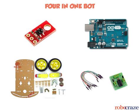 Buy Four in One Bot Online in India | Robocraze