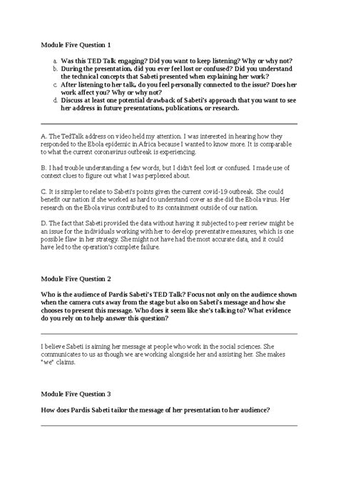 Image result for Module 5 Answers