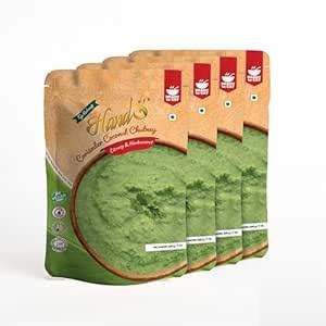 HandS Instant Corriander Coconut Chutney, Dhaniya / Kothamalli Green ...