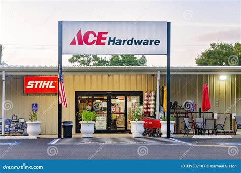 Ace Hardware Store in Theodore Alabama Editorial Photography - Image of ...