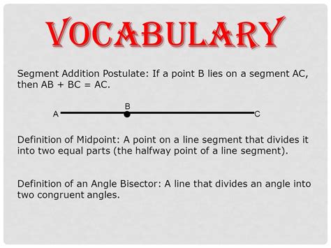Segment Addition Postulate Proof 的图像结果
