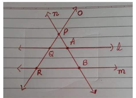 In the following figure ,write the points ,which are: i) in the ...