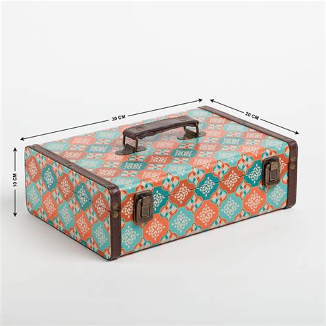 Buy Oxley Printed Engineered Wood 4-Compartment Gift Box from Home ...