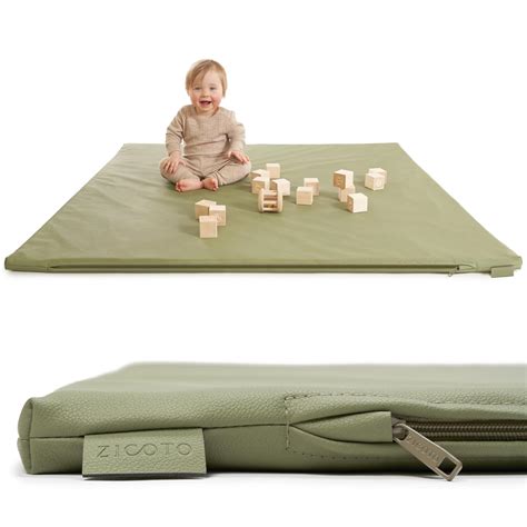Amazon.com : Stylish Padded Baby Play Mat for Your Boy or Girl - Extra ...