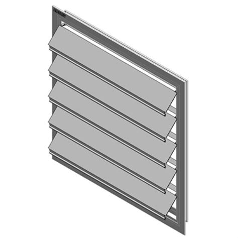 BIM objects - Free download! BD6 Commercial Backdraft Damper | BIMobject