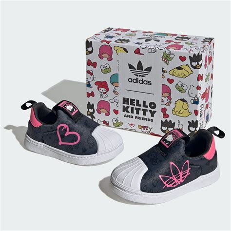 Kids Shoes - adidas Originals x Hello Kitty and Friends Superstar 360 ...