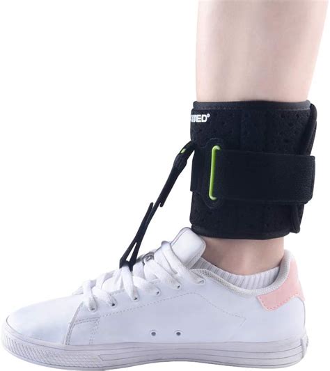 Buy KONMED Adjustable Drop Foot Brace Support Ankle Foot Orthosis AFO ...