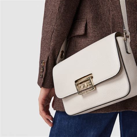 Beige leather TOUS Legacy Crossbody bag | TOUS