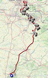 Image result for Paris-Roubaix Course Map