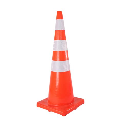 Small Traffic Cones VEVOR 12 -Pack 28-in Orange Traffic Safety Cone ...