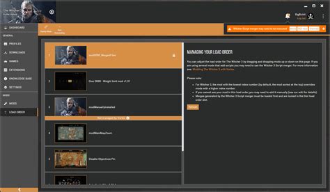 Image result for How to Mod Witcher 3 Using Vortex