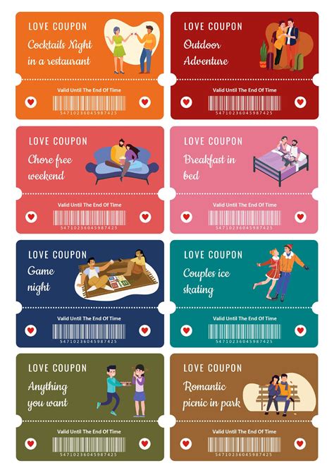 Colored Ice-cream Coupon - Word | Google Docs - Highfile