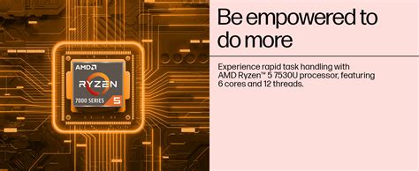 HP Pavilion 15, AMD Ryzen 5 7530U, 15.6-inch (39.6 cm), FHD, 8GB DDR4 ...