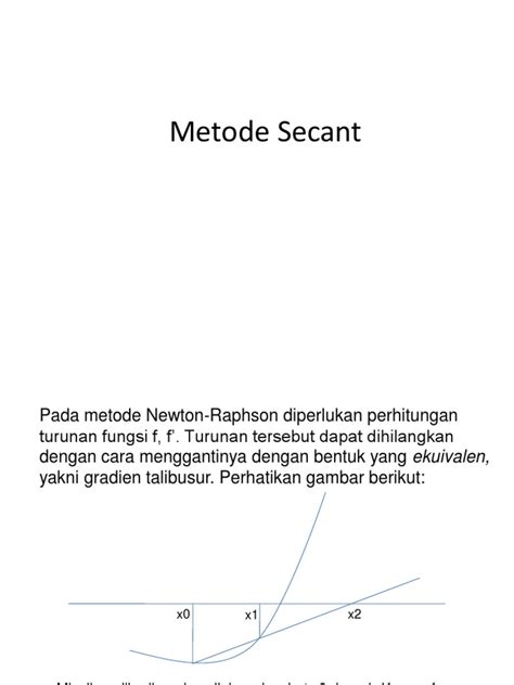Image result for Metode Secant Flowchart with Python