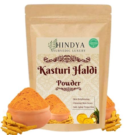 Kasturi Haldi Powder For Face Beauty | Combo for Hair and Face ...