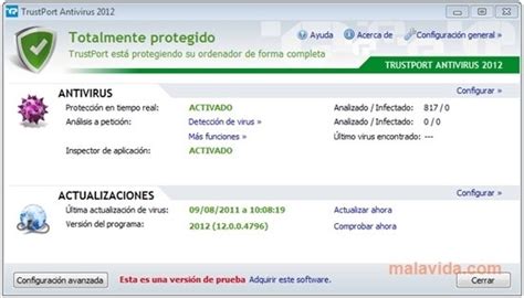 TrustPort Antivirus Sphere 17.0 - Download for PC Free