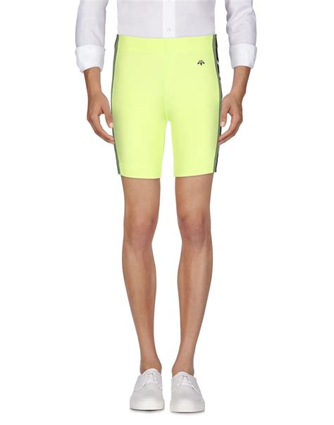adidas Originals Synthetic Shorts in Yellow for Men - Lyst