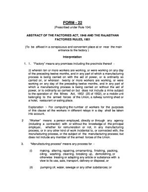 Factory Act Abstract Pdf - Fill Online, Printable, Fillable, Blank ...