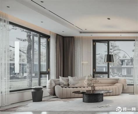 现代简约风格两居室装修设计案例：90平米时尚又精美的家-上海装潢网