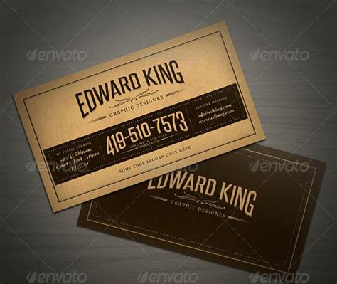 Vintage Style Business Cards 的图像结果