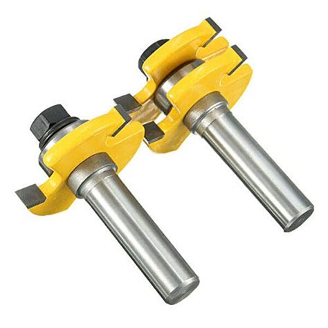 3NH® Tongue and Groove Set,Router Bit Set,Wood Door Flooring 3 Teeth ...