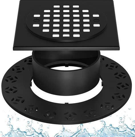 4 Inch Drain Grate Kit Compatible with Schluter Kerdi-Drain Flange ...