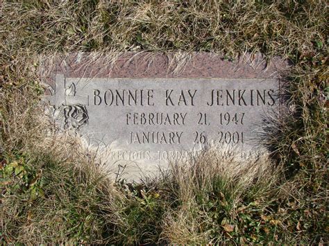 Bonnie Kay Jenkins (1947-2001) - Find a Grave Memorial