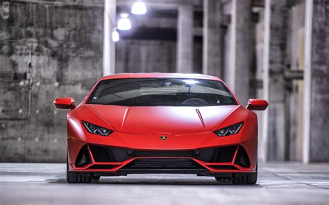 Lamborghini Huracan Evo Red Front 4k Wallpaper,HD Cars Wallpapers,4k Wallpapers,Images ...