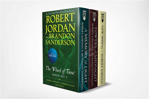 Wheel of Time Premium Boxed Set V: Book 13: Towers of Midnight, Book 14 ...